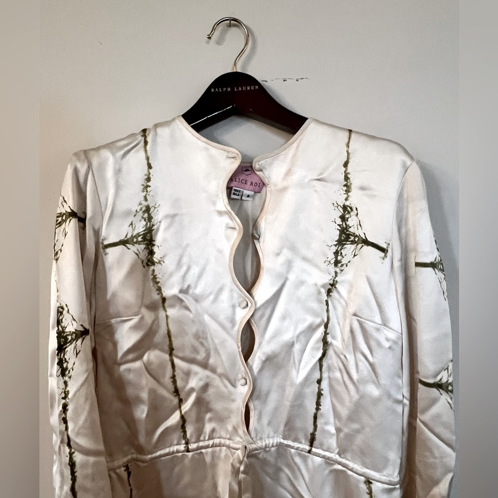 Alice Roi Silk Dress